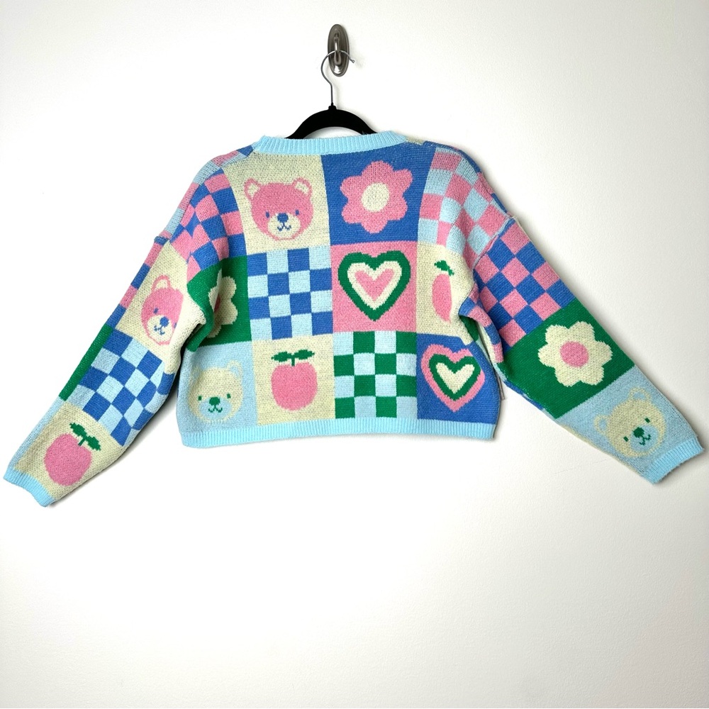 Dreamers Multicolor Patterned Sweater - Picture 8 of 11
